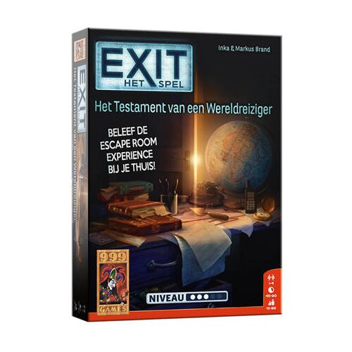 999 Games EXIT - Het Testament van een Wereldreiziger 000 Jongens/meisjes