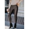 Namaak lakleren legging Bruin M