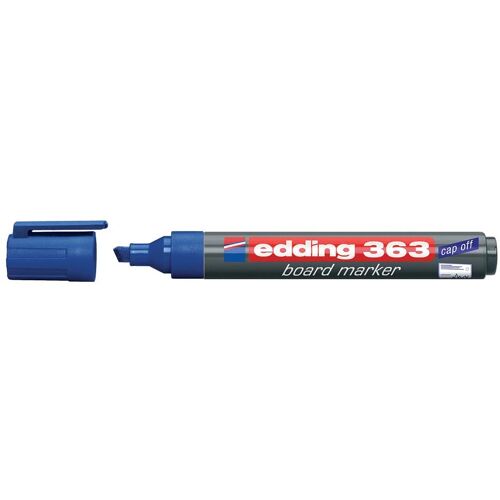 Edding witbordstiften e-363 blauw 10 stuks