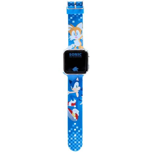 Overige Merken Sonic LED Horloge Blauw