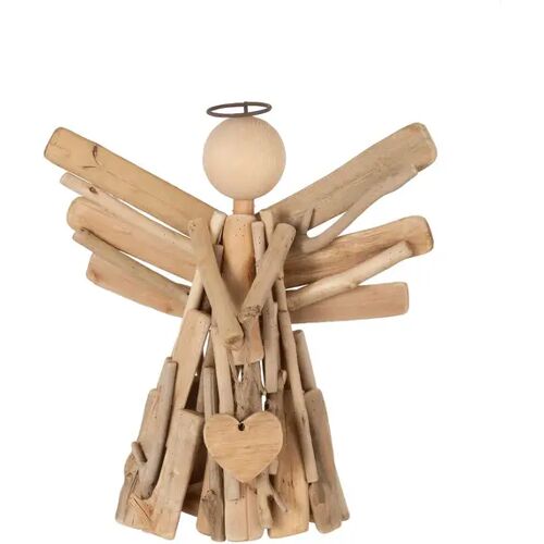 J-Line figuur Engel+Hart Takken - hout - naturel - large