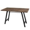 Urban Nature Culture Office desk reclaimed wood and Acacia Natural / Reclaimed wood