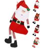 BEAU by Bo Kerst - Kerst sok - Sok - Met kerstfiguur - 4 Designs - Rood