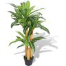 vidaXL Kunst dracena plant met pot 100 cm groen