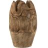 J-Line vaas Onregelmatig - hout - naturel - medium - 40.50 cm hoog