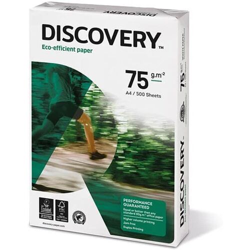 Discovery kopieerpapier ft A4, 75 g, pak van 500 vel