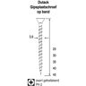 Dutack Gipsplaatschroef 3,9 fijn 35mm PH2 ds duizend stuks - 5410003