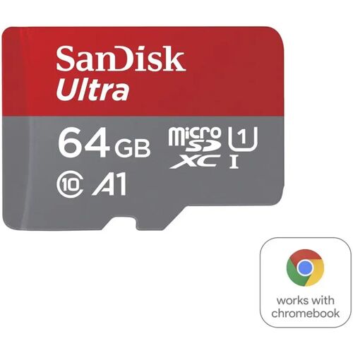 SanDisk MicroSDXC Ultra Android 128GB 140MB/s CL10 Chromebook