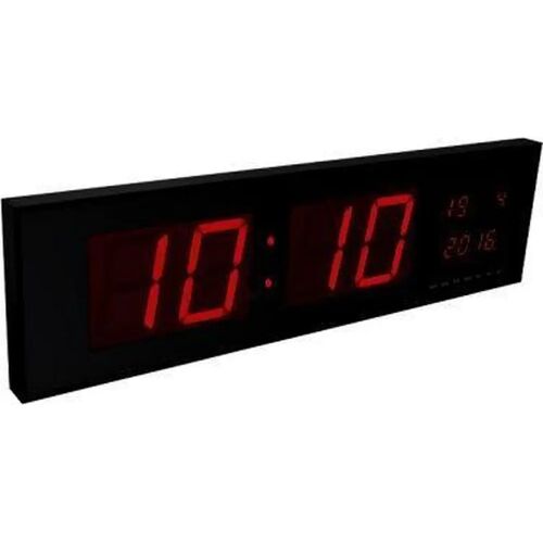 Perel Wandklok Met Led-Display Wandklok Met Led-Display