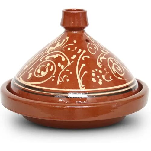 Safaary Marokkaanse Tajine met motief BolØ 35 x 24cm