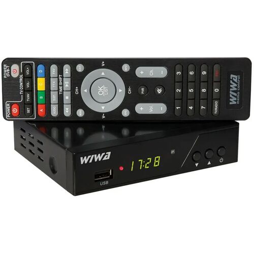 Lucavo TDT Tuner Wiwa TUNER DVB-T/T2 H.265 PRO