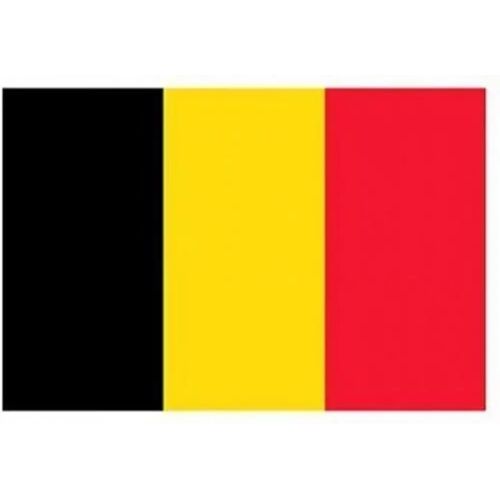 BEAU by Bo Belgische vlag 3 stuks - vlaggen - Belgie - 90/150cm -Belgium