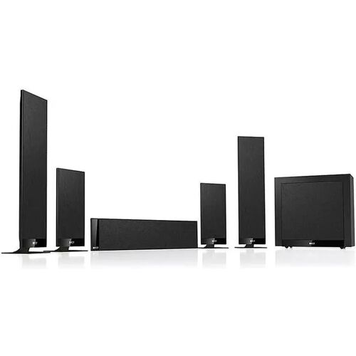 KEF T205 home cinema speakersysteem Zwart