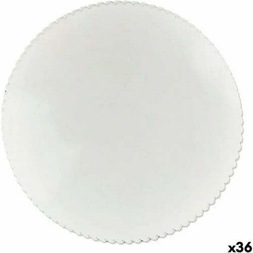 3198 Taartbasis Wit Papier Set 6 Onderdelen 28 cm (36 Stuks)