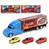 Lucavo Autotransporter en Wagen (35 x 14 cm)