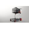 Clax trolley inclusief vouwkrat - Rood Clax trolley inclusief vouwkrat - Rood