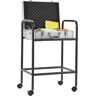 Magnetoplan Moderatiecase Trolly voor moderatorgevallen - 53x80x40cm (BXHXT) - Zwart