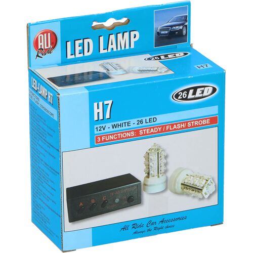 Generiek Led lamp autolampen 26led h7 12v wit