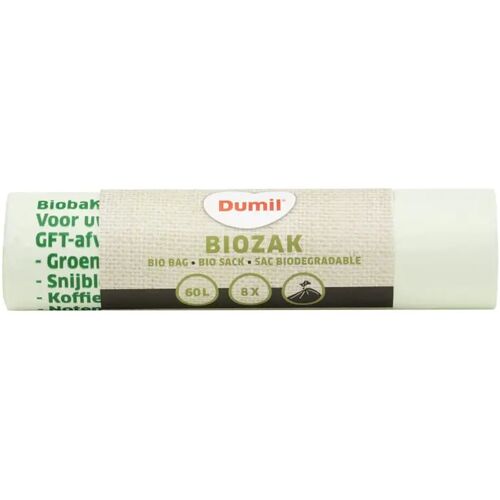 Dumil Bio Afvalzakken 60L 8 Stuks