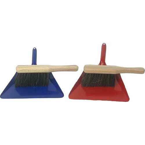 Synx Store Synx Tools kinder stoffer en blik set van 2 - Stoffer en blik - Blauw en Rood - kinderbezem - stoffe