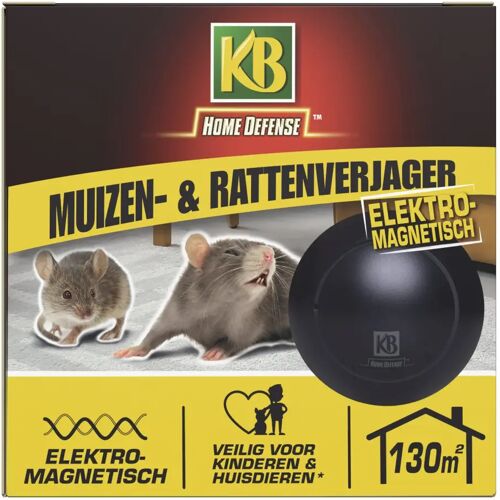 KB Home Defense KB Muizen- en Rattenverjager - elektromagnetisch KB Muizen- en Rattenverjager - elektromagnetisch