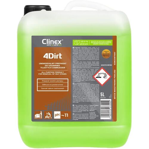 Ontvetter Clinex 4Dirt 5 liter