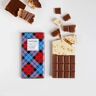 MoodCompanyNL Chocoladereep Melk met Millionaire's Shortbread - 100 gram - Handmade in Scotland