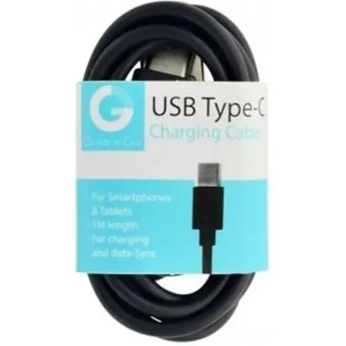 GrabNGo Gng Laad/datakabel Usb-c 1m Zw