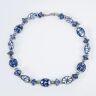 Heinen Delftsblauw Heinen Delft Blauw ketting Hertogin