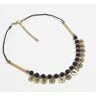 Aurum Tribal Beaded Coin Necklace