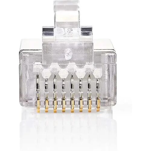 Netwerkconnector RJ45 (8P8C) Male - 10 Stuks Metaal Nedis