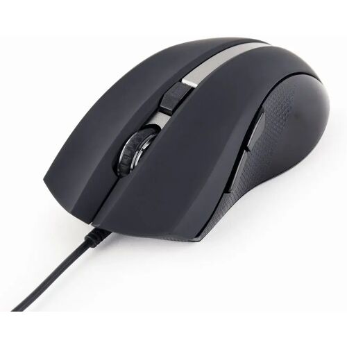 Kabelmaxx 6-knops G-Laser muis, USB, zwart