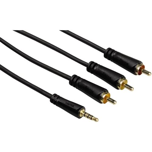 Hama Audio/video Kabel 3,5mm Jack - 3 Cinch 1,5m 3 Ster