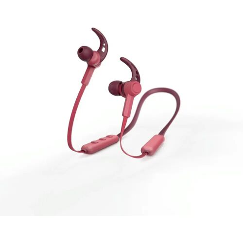 Hama Bluetooth®-koptelefoon Nekband In-ear Micro Ear-hook Rood