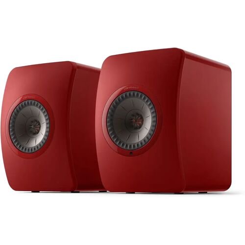 KEF LS50 Wireless 2 Boekenplank speaker - Grimson Red (per paar)