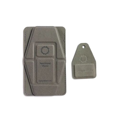 W-era FoldStand Phone + Cardholder Grey