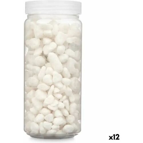 3892 Decoratieve stenen Wit 8 - 15 mm 700 g (12 Stuks)