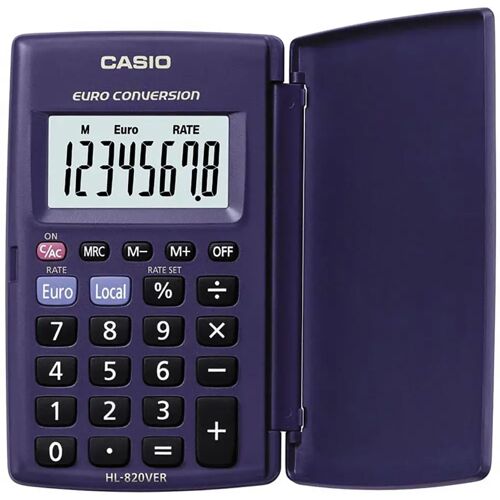 Casio zakrekenmachine HL-820VER