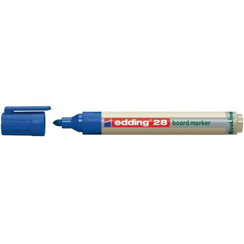 Edding Whiteboardmarker Ecoline e-28 blauw 10 stuks