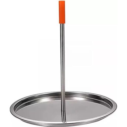 Verticale BBQ spies, voor kip, gyros. 20 cm, op stabiele voet Generic