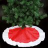 BEAU by Bo Kerstboom rok - Kerstboomrok/kerstboom kleed rood 90 cm - Kerstboom rok/rokken - Joyeux noel
