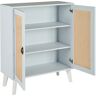 Beliani PARTON - Sideboard 2 deuren - Wit - MDF