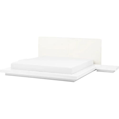 Beliani ZEN - Futon tweepersoonsbed - Wit - 160 x 200 cm - MDF