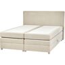 Beliani MINISTER - Boxspringbed - Beige - 180 x 200 cm - Polyester