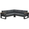 Garden Impressions Cube Loungebank Teak - Black