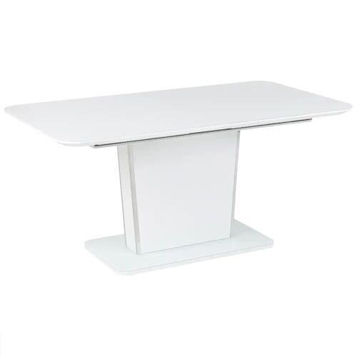 Beliani SUNDS - Uitschuifbare eettafel - Wit - 90 x 160/200 cm - MDF