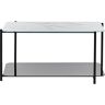 Beliani GLOSTER - Salontafel - Zwart - Veiligheidsglas