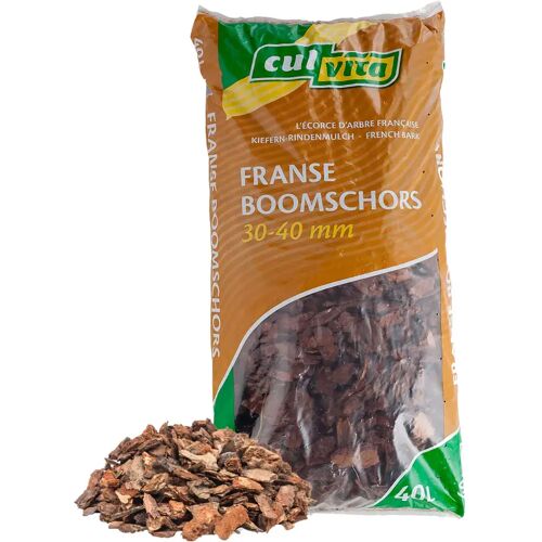 Plants by Frank Culvita - Premium Franse boomschors bodembedekker 40 L - Sierschors 30-40 mm