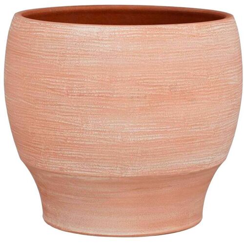 Sfeer voor jou Mica Decorations Bloempot Bardolo - 29x29x26 cm - Terracotta - Terracotta