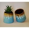 Okaa Lika Ceramic Succulent Plant Pot (set of 2)